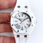 Replica Audemars Piguet Diver's Watch - Swiss 3120 - White Ceramic Case